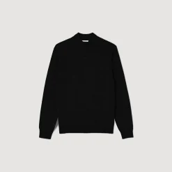 Pullover Con Collo A Lupetto><noscript><img width=
