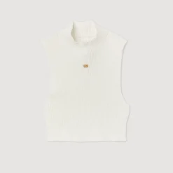 Pullover Corto A Coste><noscript><img width=