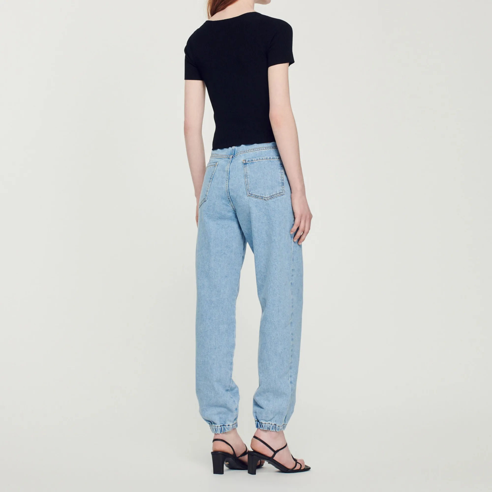 Pullover Corto Annodato>Sandro Paris Fashion
