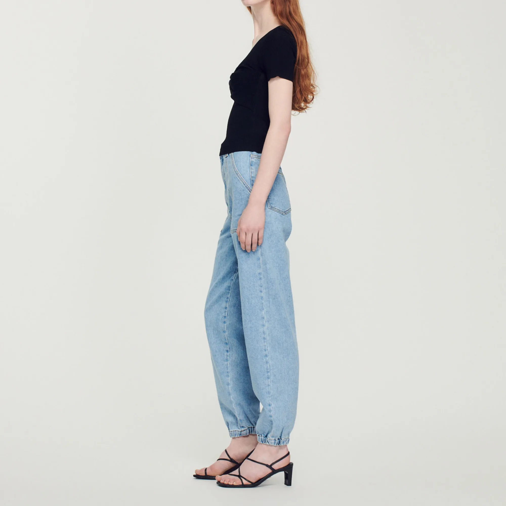 Pullover Corto Annodato>Sandro Paris Fashion