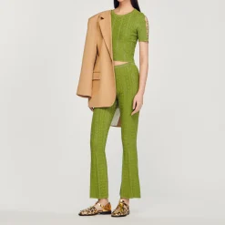 Pullover Corto In Maglia Metallizzata>Sandro Paris Cheap