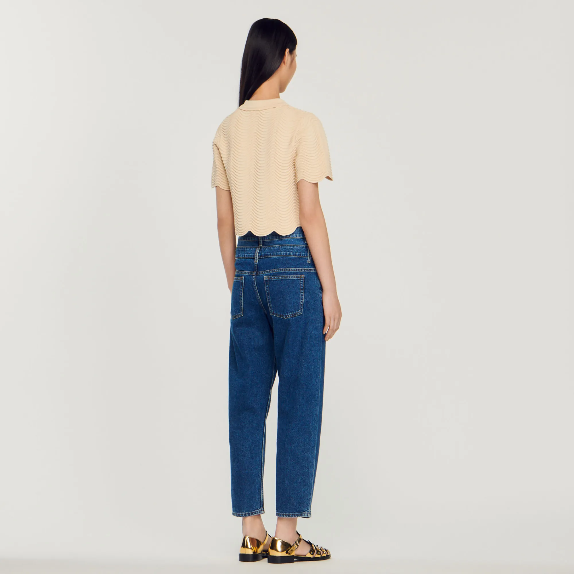 Pullover Corto In Maglia>Sandro Paris New