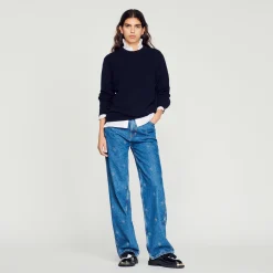 Pullover In Cashmere><noscript><img width=