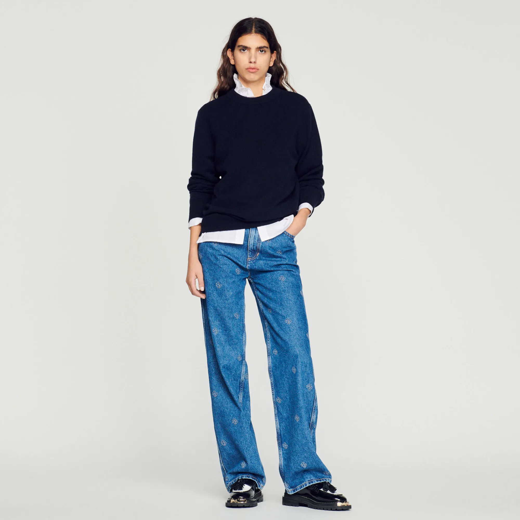 Pullover In Cashmere>Sandro Paris Discount