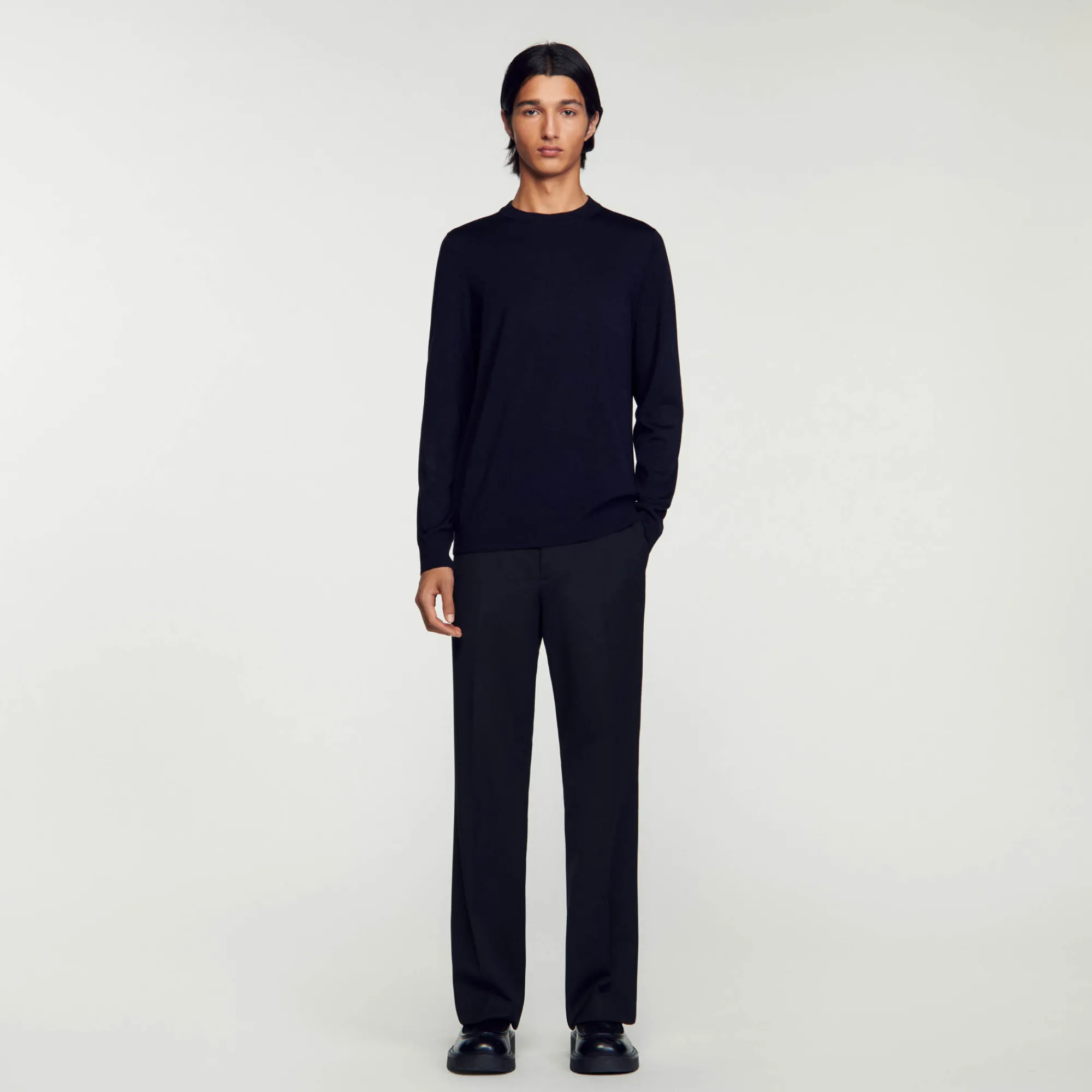 Pullover In Maglia Sottile In Lana>Sandro Paris Best