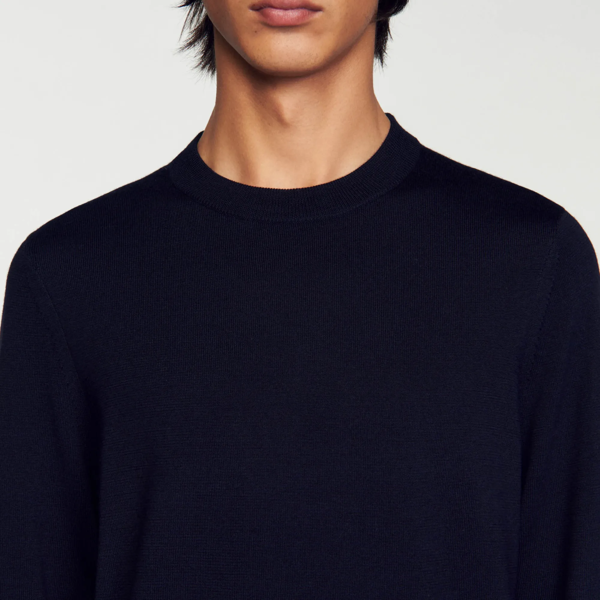 Pullover In Maglia Sottile In Lana>Sandro Paris Best