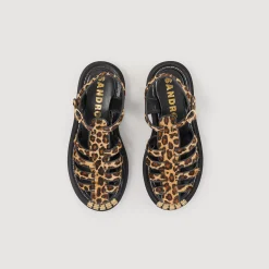 Sandali Olyssa Pelle Effetto Leopardato><noscript><img width=