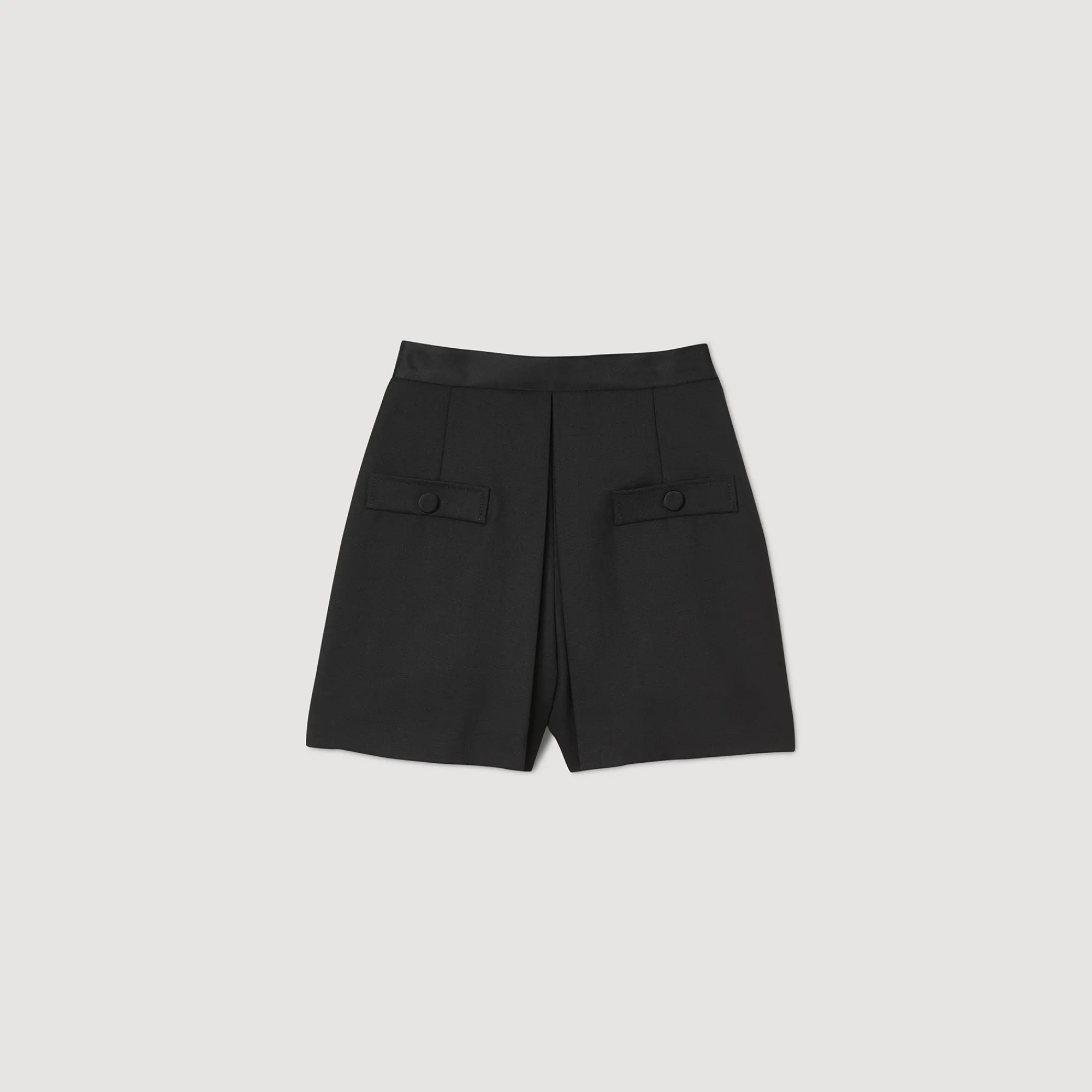 Short A Vita Alta Con Bottoni>Sandro Paris Fashion