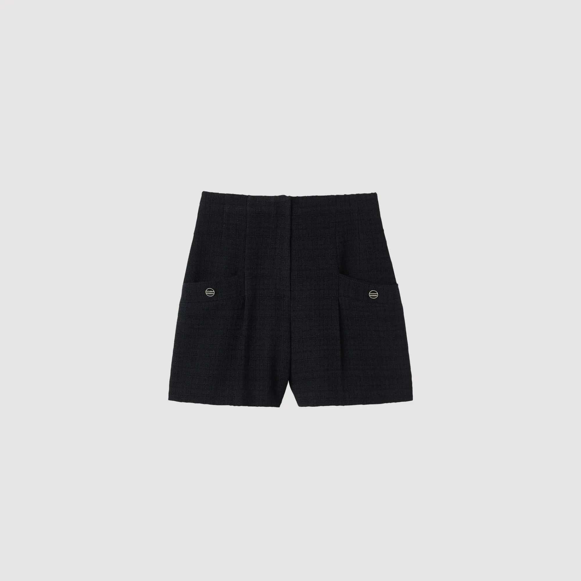 Short A Vita Alta In Tweed>Sandro Paris Online