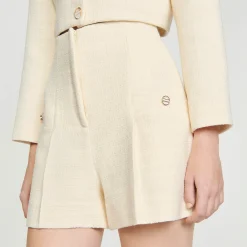 Short A Vita Alta In Tweed><noscript><img width=
