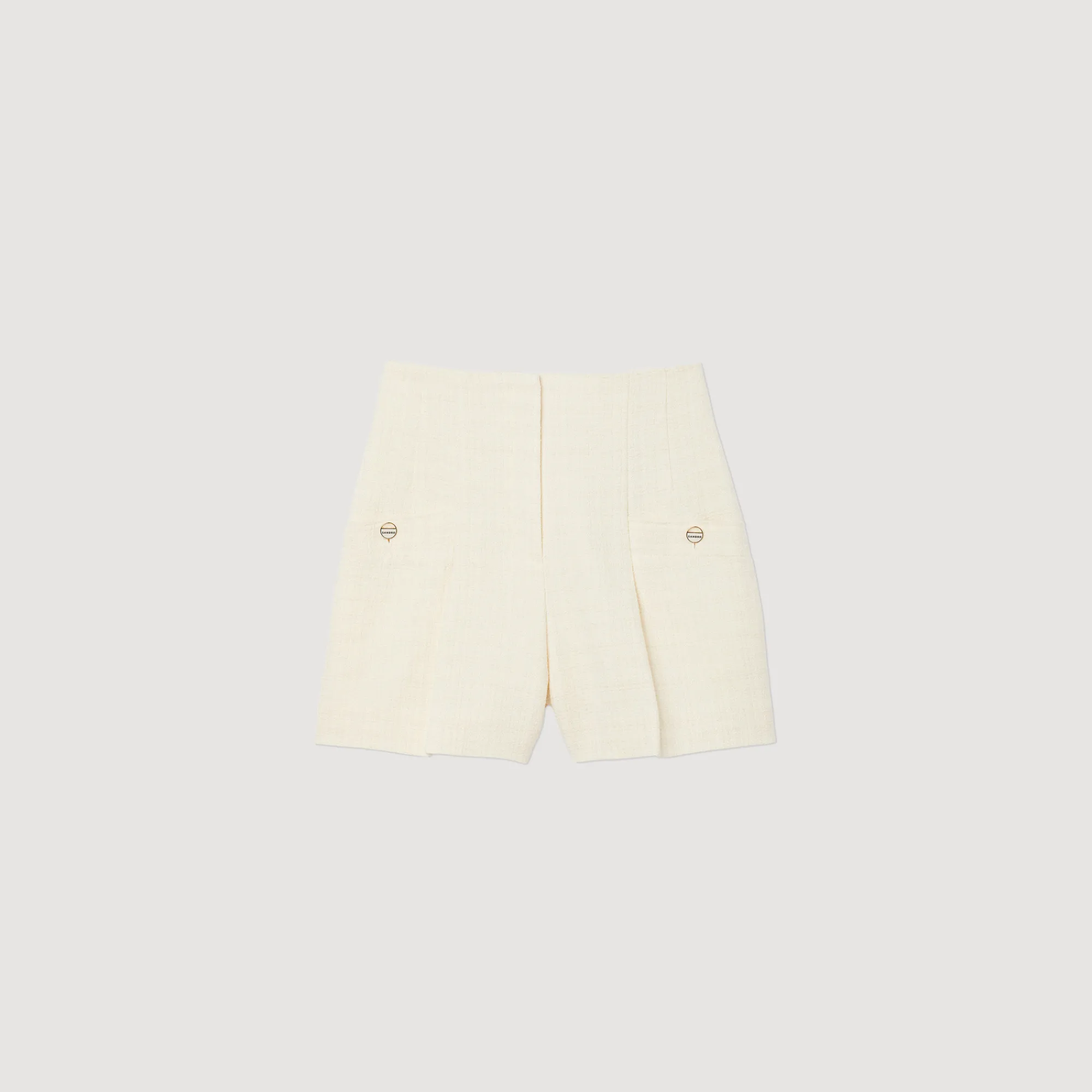 Short A Vita Alta In Tweed>Sandro Paris Online