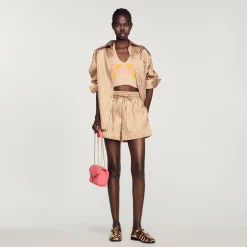 Short Larghi A Righe>Sandro Paris New