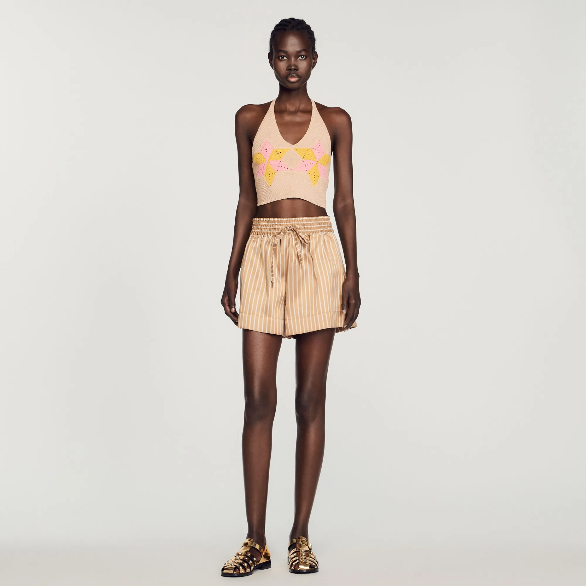 Short Larghi A Righe>Sandro Paris New