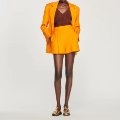 Short Larghi>Sandro Paris Best Sale