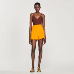 Short Larghi>Sandro Paris Best Sale
