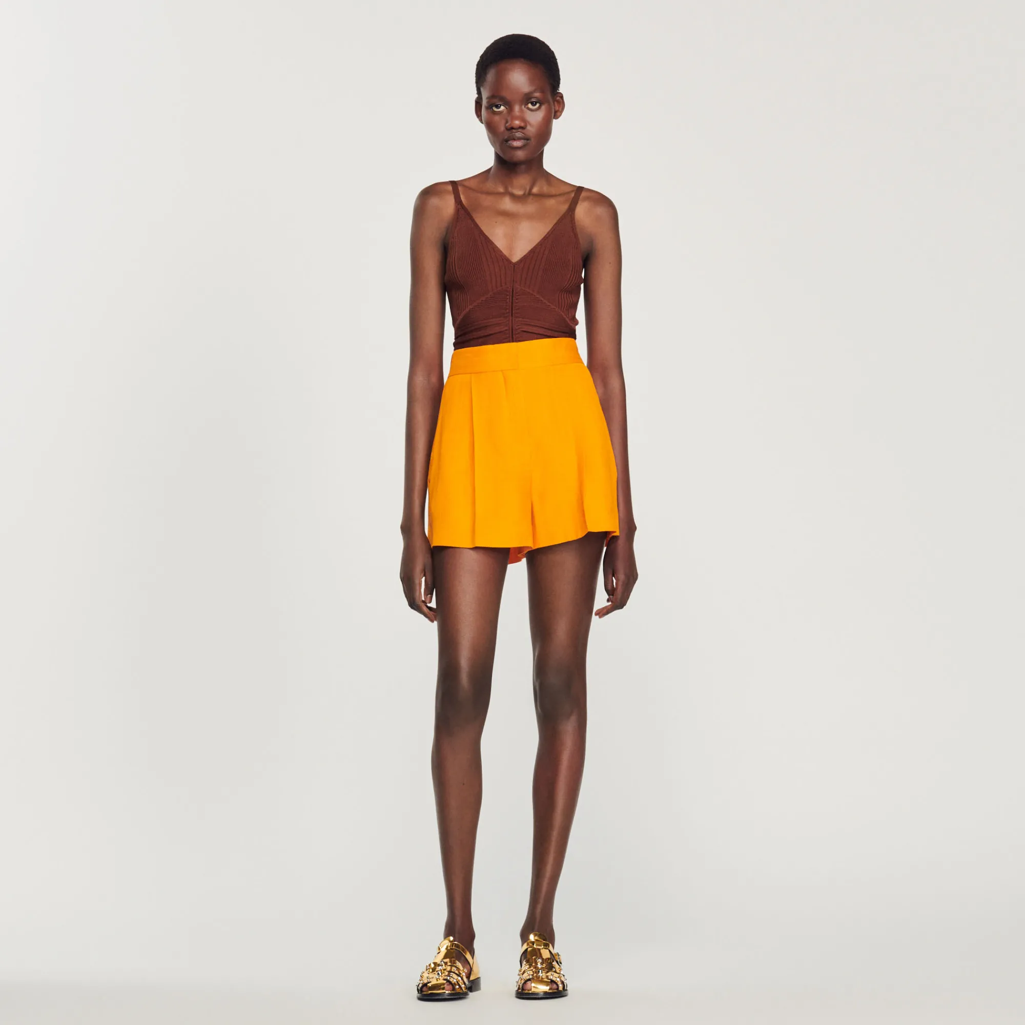Short Larghi>Sandro Paris Best Sale