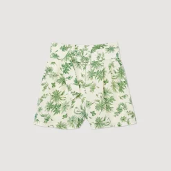 Short Larghi Con Stampa Palme><noscript><img width=