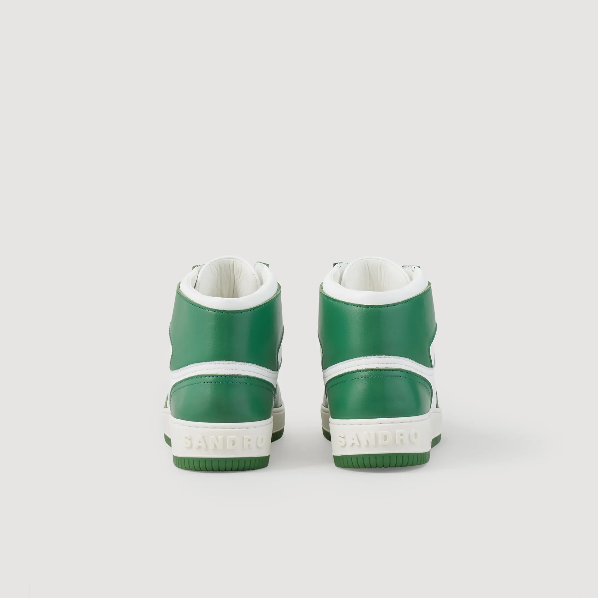 Sneaker Alte In Pelle>Sandro Paris Best