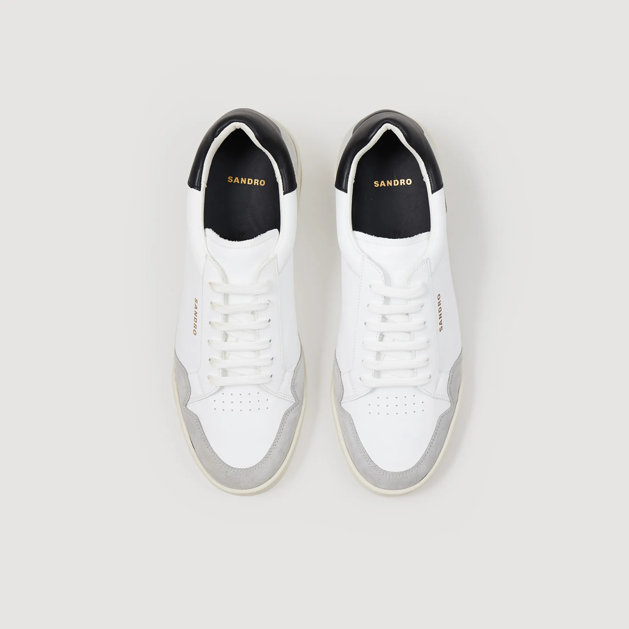 Sneaker In Pelle>Sandro Paris Best Sale