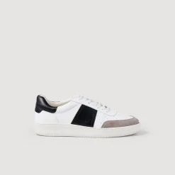 Sneaker In Pelle Conceria Certificata>Sandro Paris Fashion