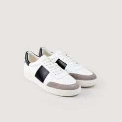 Sneaker In Pelle Conceria Certificata>Sandro Paris Fashion