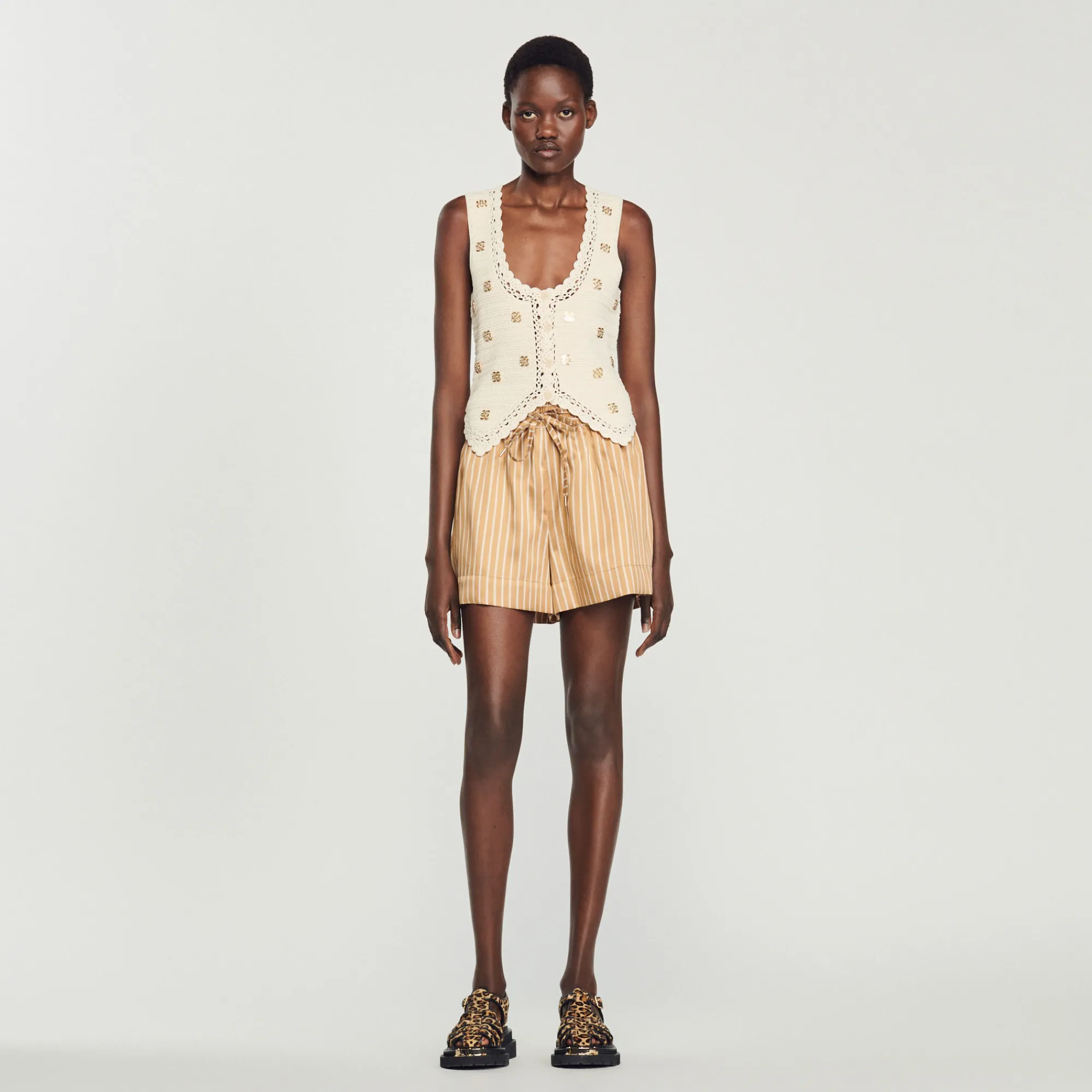 Top All'Uncinetto>Sandro Paris Store