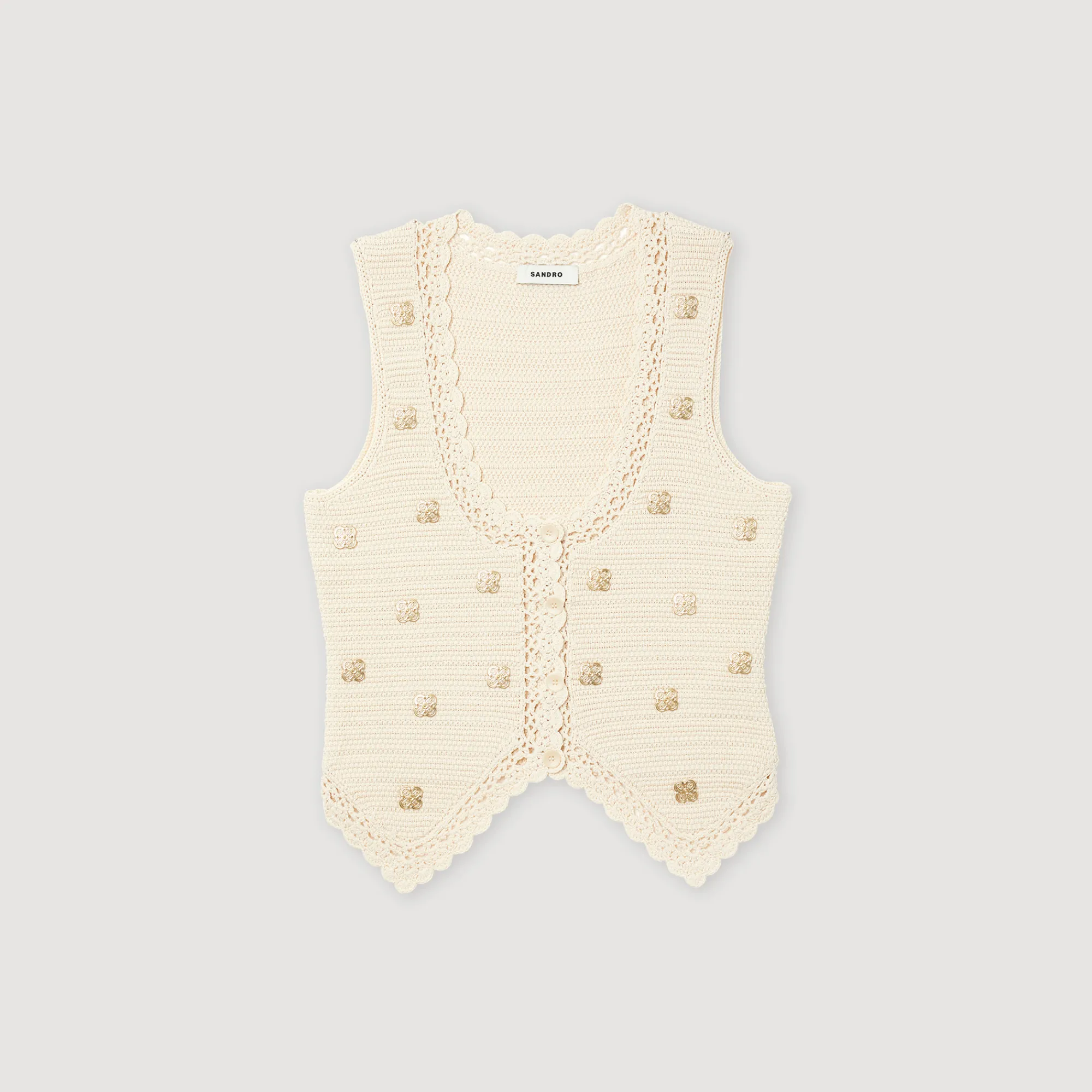 Top All'Uncinetto>Sandro Paris Store