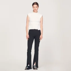 Top Con Punti Smock>Sandro Paris Cheap