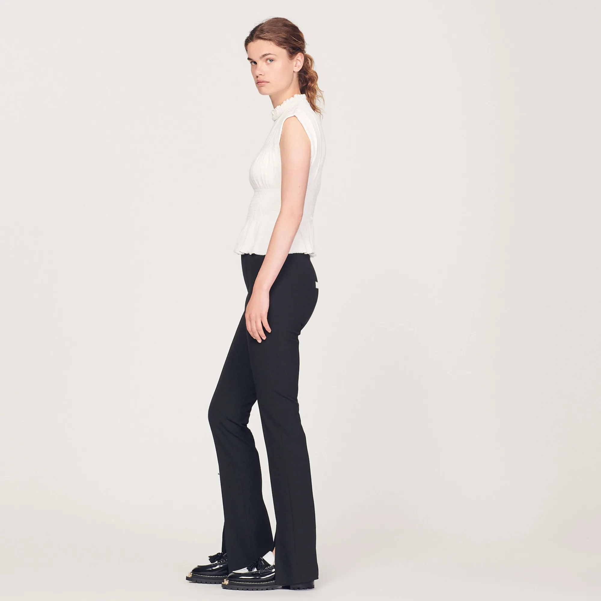 Top Con Punti Smock>Sandro Paris Cheap