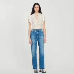 Top Corto>Sandro Paris Store