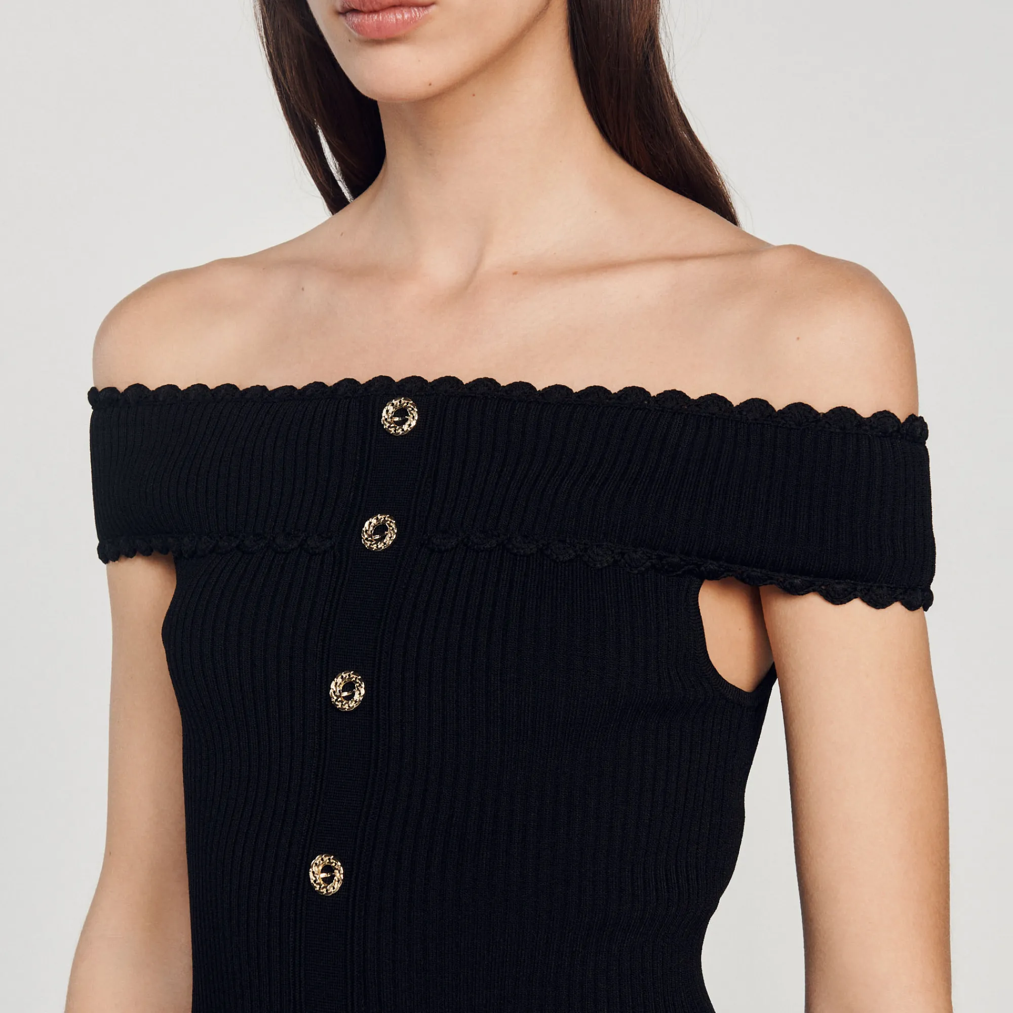 Top Corto In Maglia>Sandro Paris Cheap