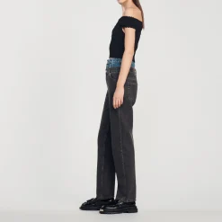 Top Corto In Maglia><noscript><img width=