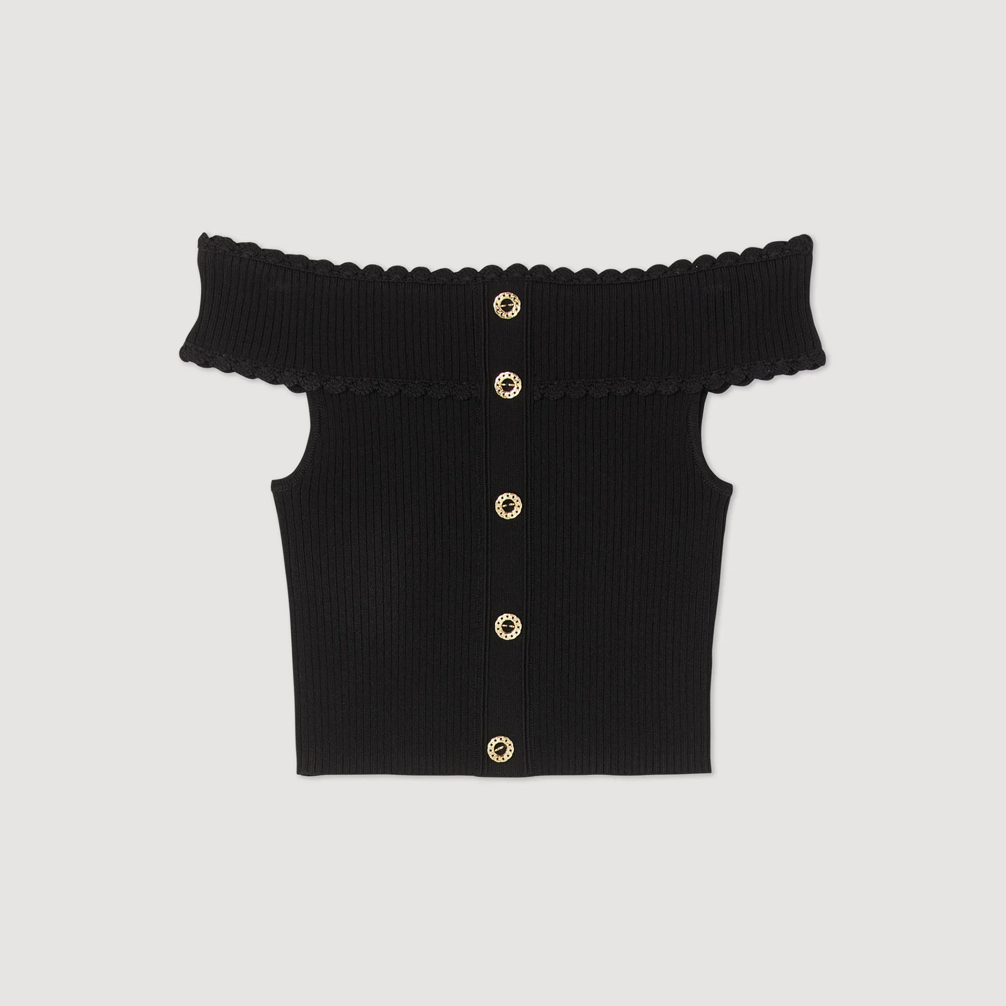 Top Corto In Maglia>Sandro Paris Cheap
