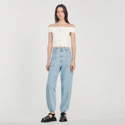 Top Corto In Maglia>Sandro Paris Cheap