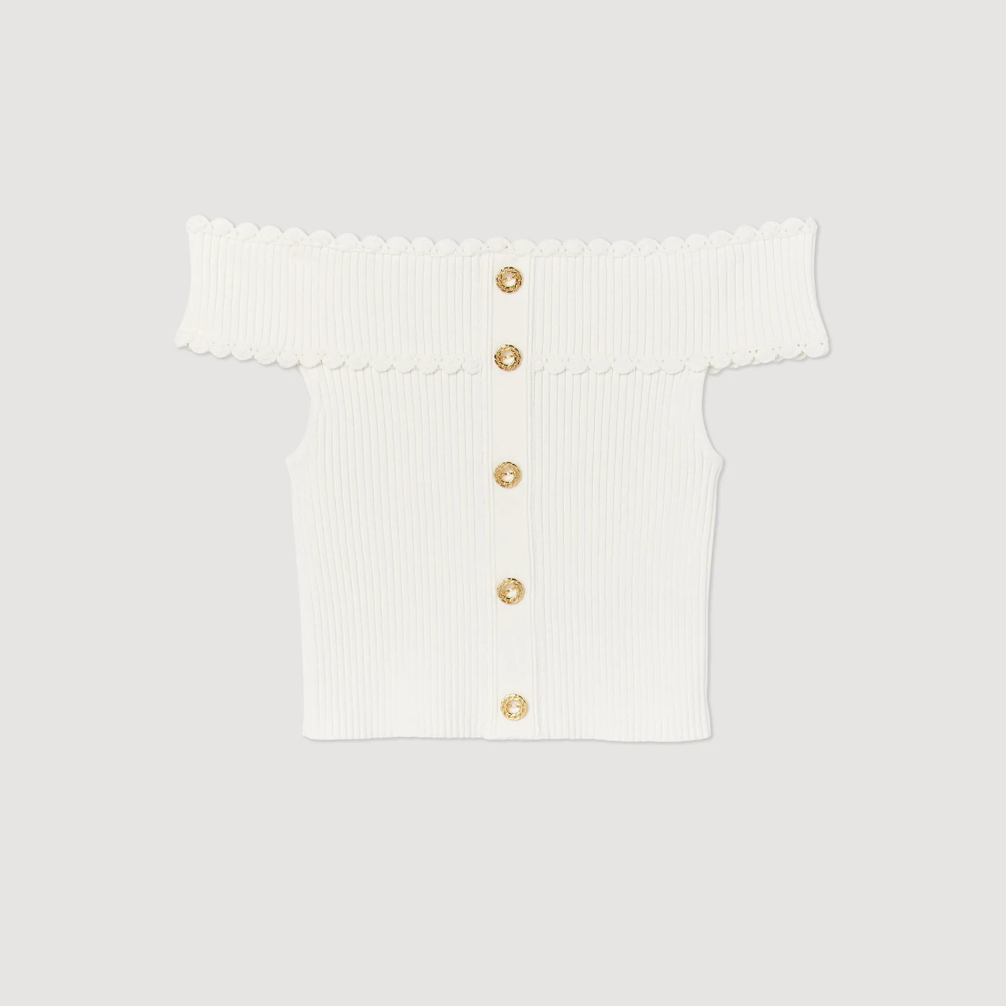 Top Corto In Maglia>Sandro Paris Cheap