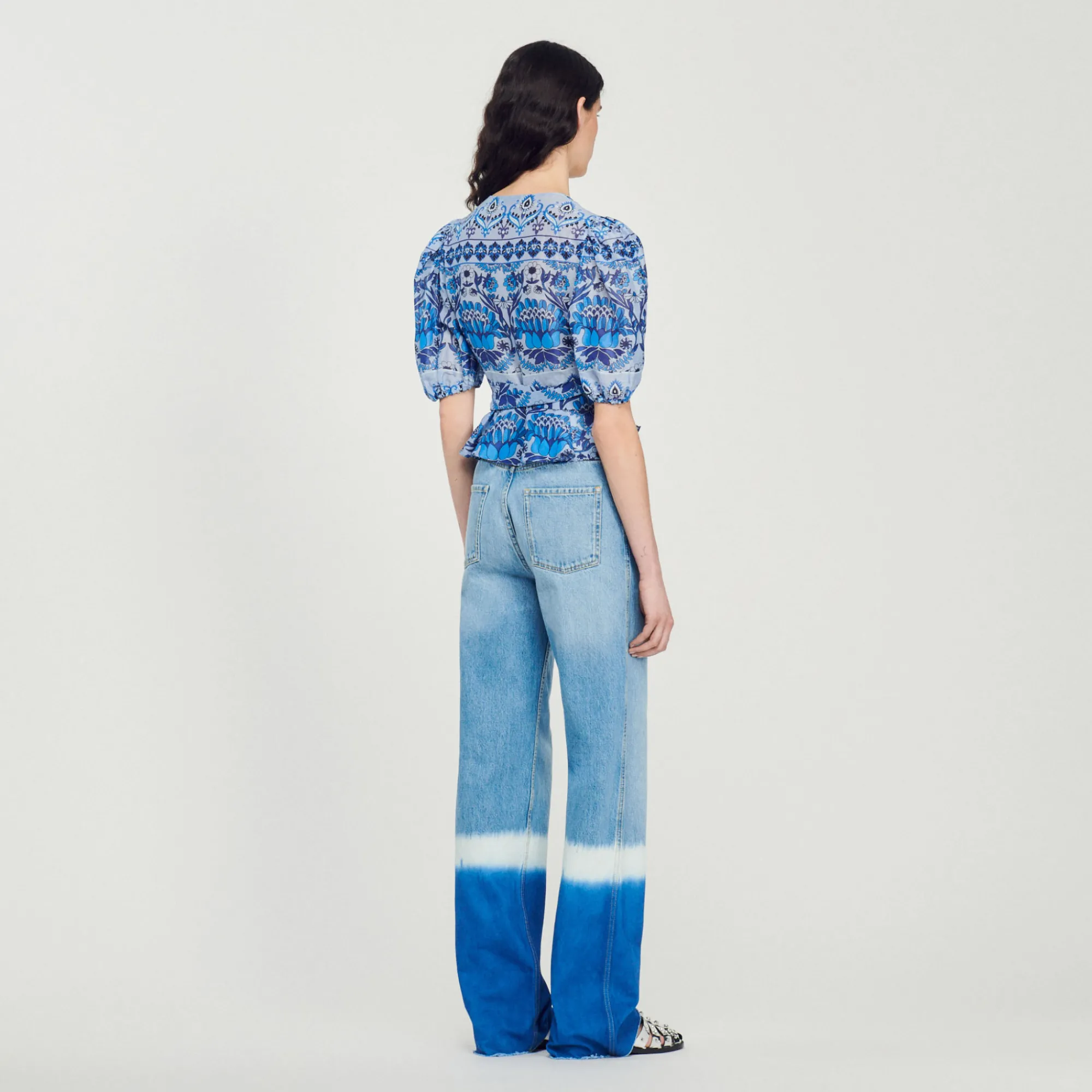 Top Corto Scaldacuore Stampato>Sandro Paris Cheap