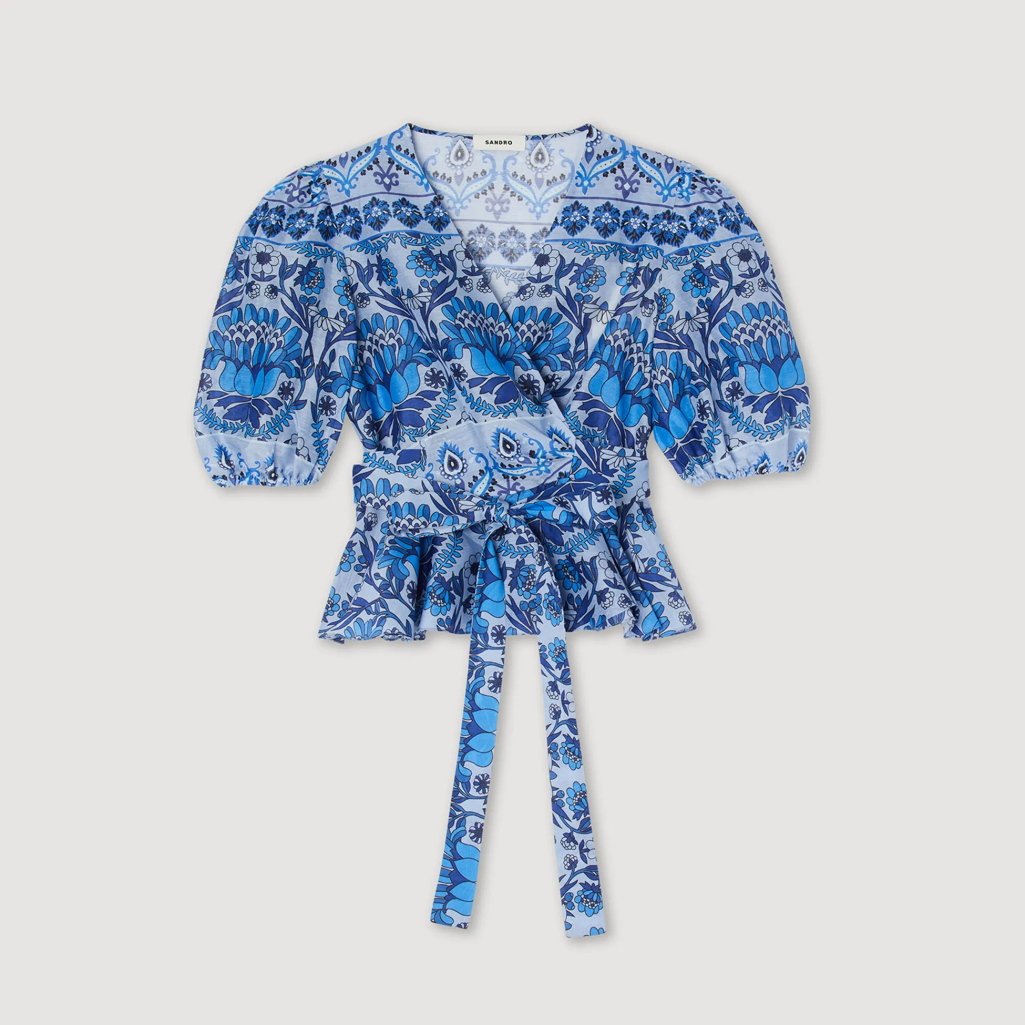 Top Corto Scaldacuore Stampato>Sandro Paris Cheap