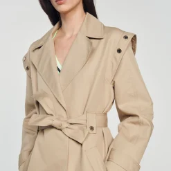 Trench Con Collo Ampio><noscript><img width=