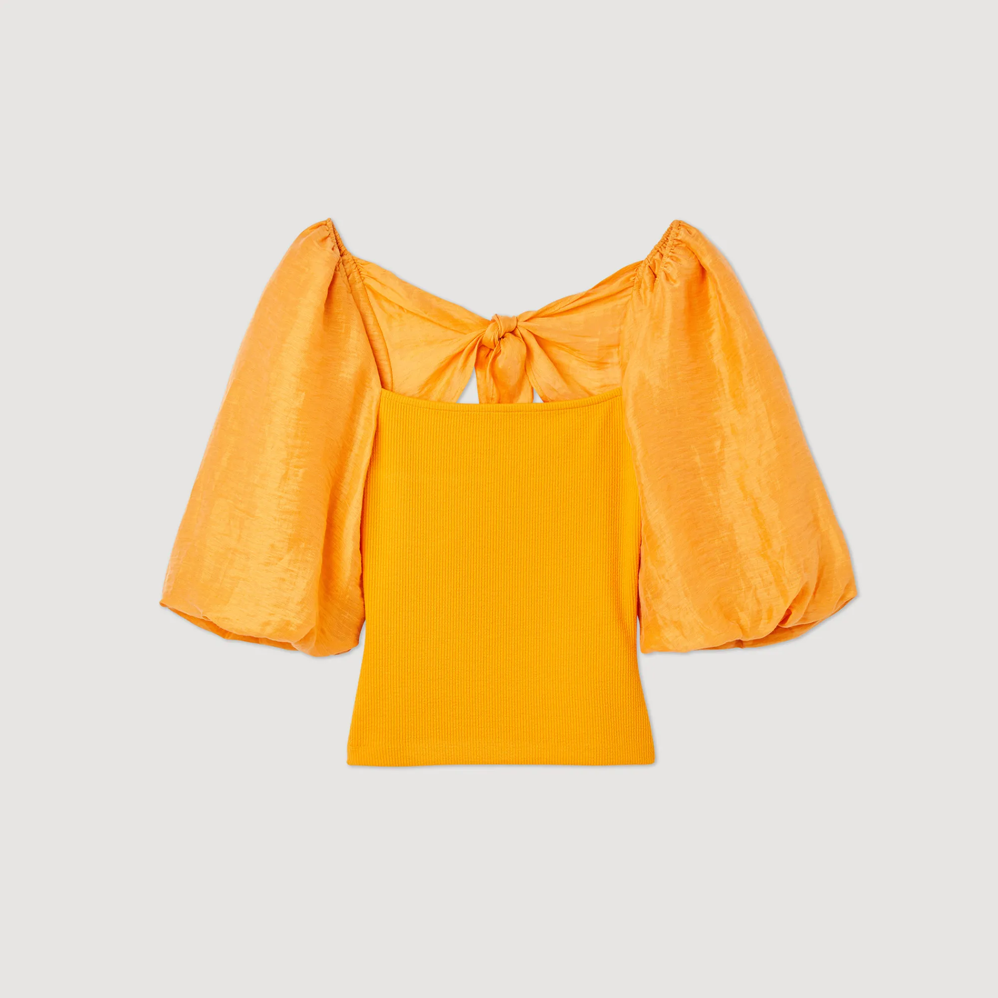 T-Shirt Bimateriale>Sandro Paris Best