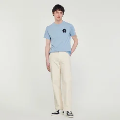 T-Shirt Con Applicazione Floreale>Sandro Paris Sale