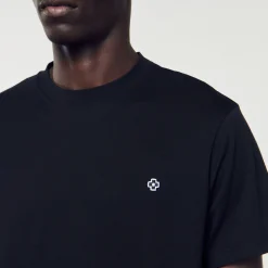 T-Shirt Con Applicazione Square Cross><noscript><img width=