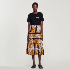 T-Shirt Con Strass>Sandro Paris Best