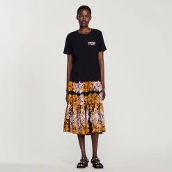T-Shirt Con Strass>Sandro Paris Best