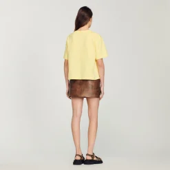 T-Shirt Corta E Larga><noscript><img width=