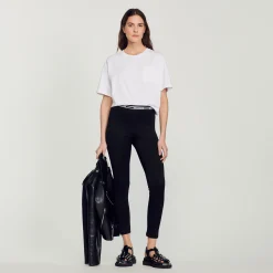 T-Shirt Corta E Larga>Sandro Paris New