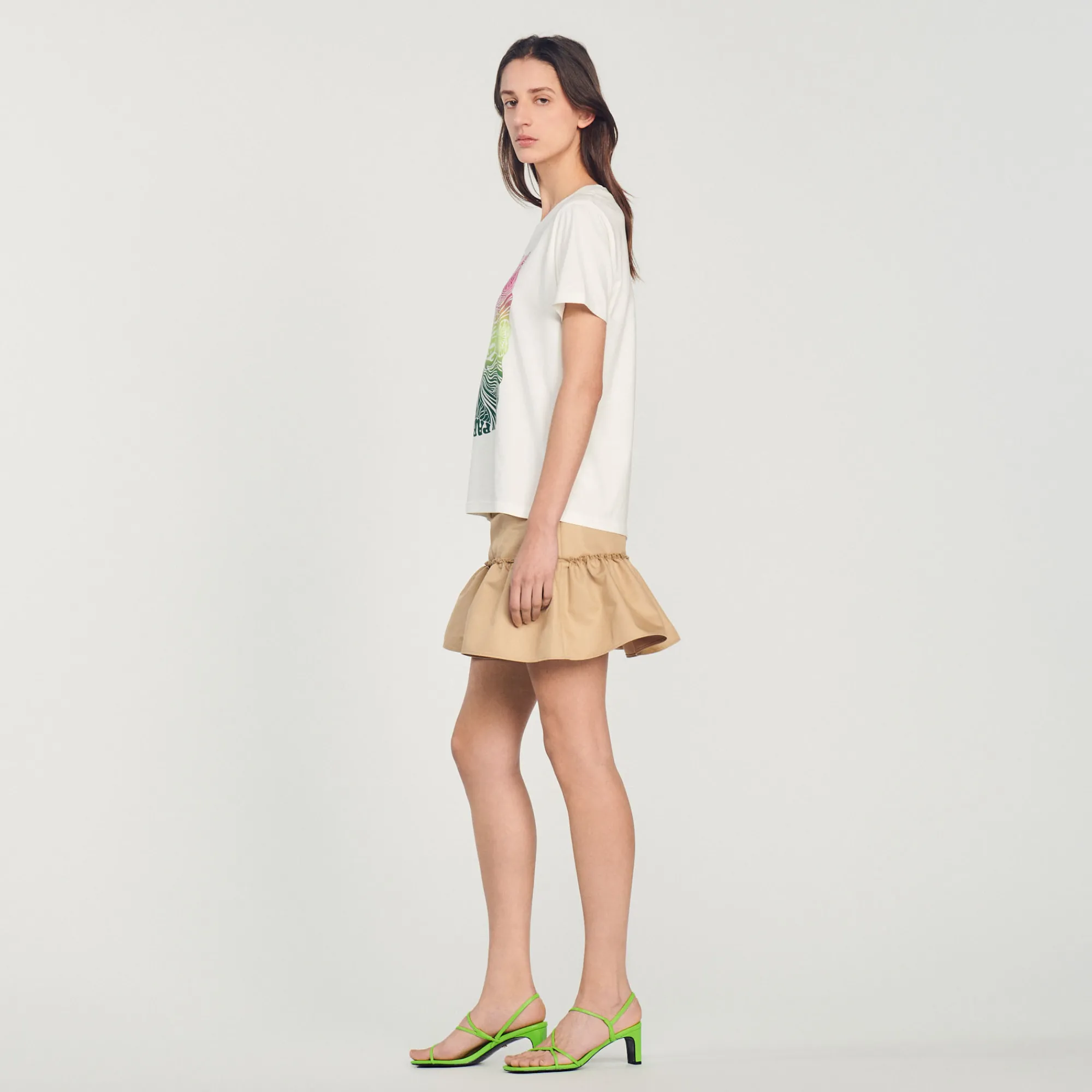 T-Shirt Floccata>Sandro Paris Outlet
