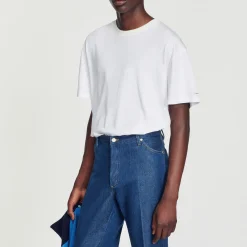 T-Shirt In Cotone Bio><noscript><img width=