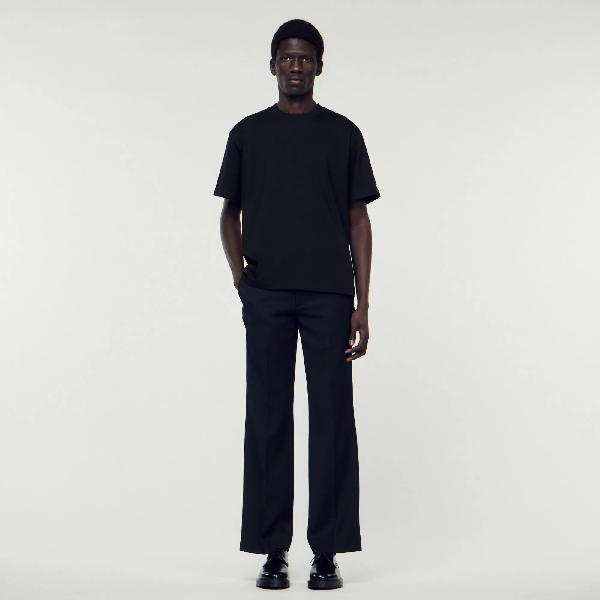 T-Shirt In Cotone Bio>Sandro Paris Store