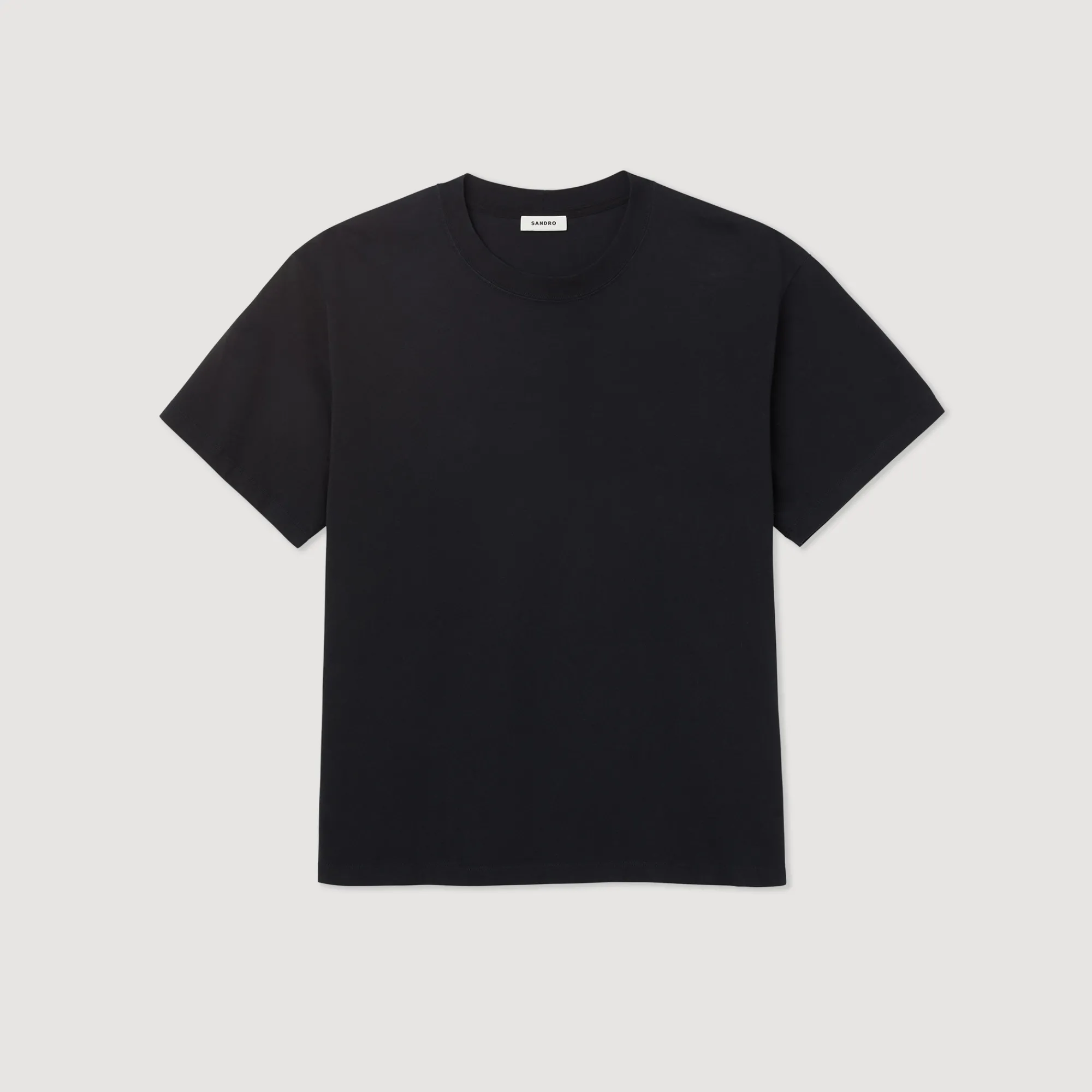 T-Shirt In Cotone Bio>Sandro Paris Store