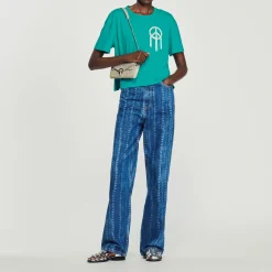 T-Shirt Peace And Love>Sandro Paris Hot